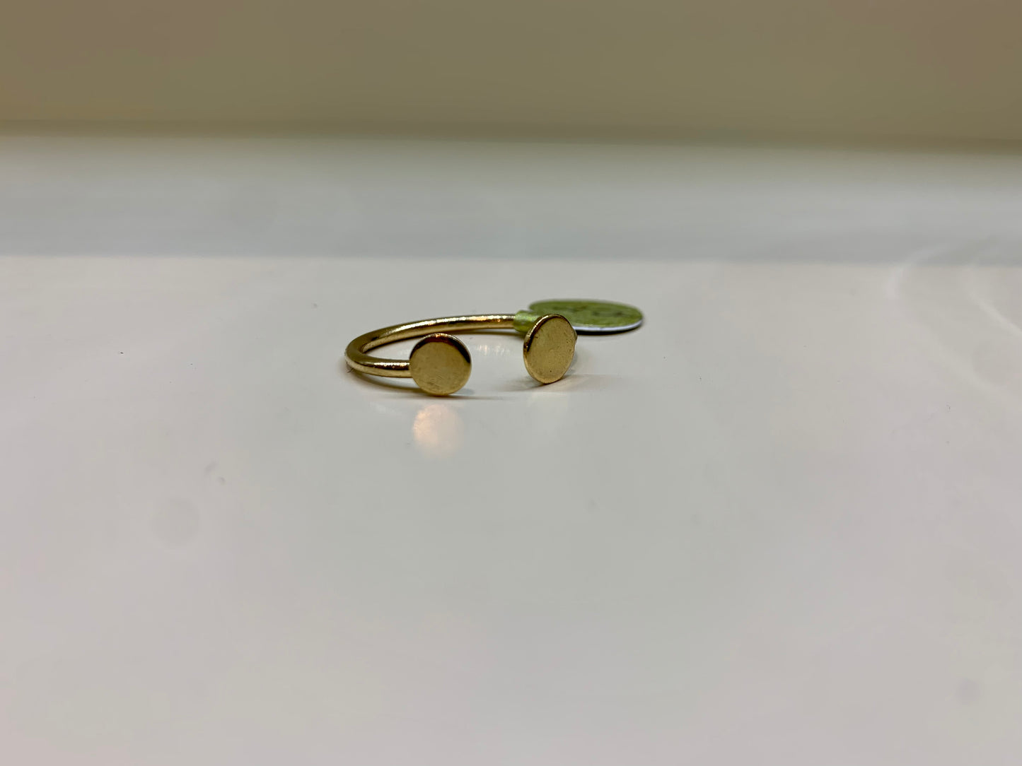 Simple Geometric Double Circle Ring